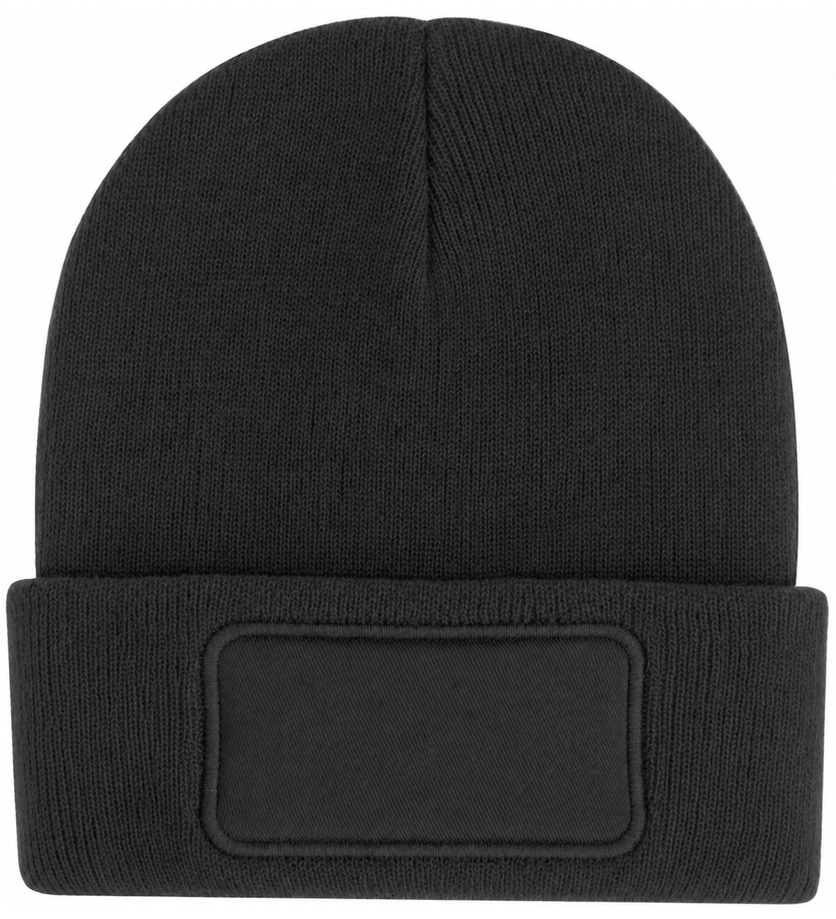 Lue med patch i resirkulert polyester