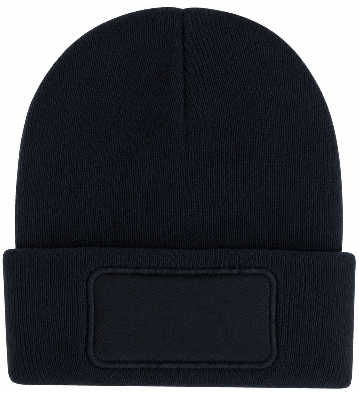 Lue med patch i resirkulert polyester