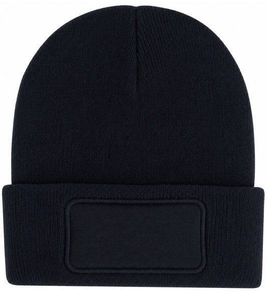 Lue med patch i resirkulert polyester