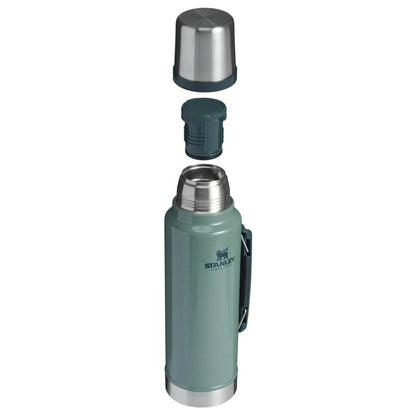 Stanley Termos Classic Vacuum Bottle Hammertone Green 1,4 L