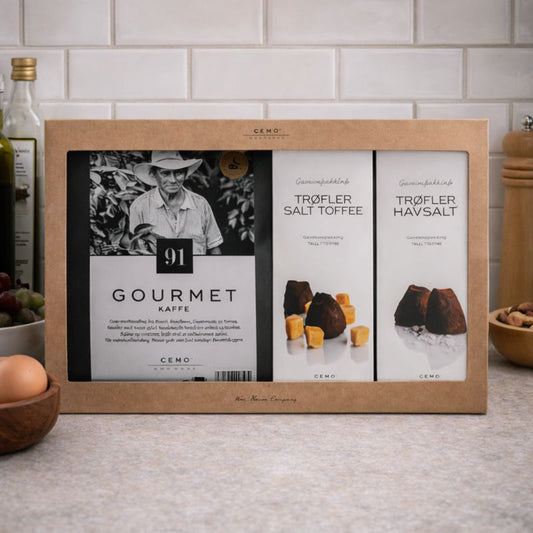 CEMO Gavesett - Kaffe og trøfler