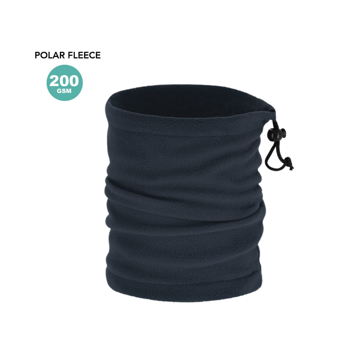 Fleecebuff med brodert logo