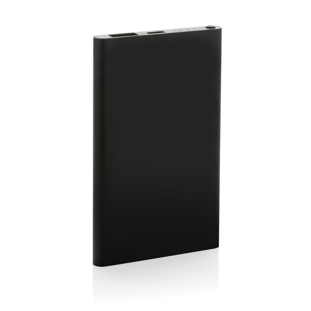 Powerbank 4000 mAh i resirkulert aluminium