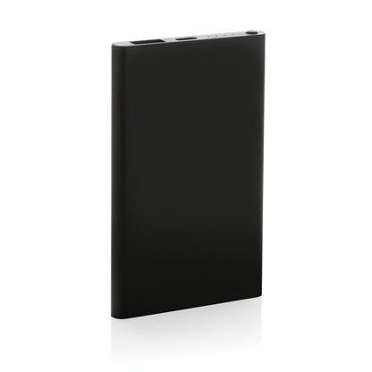 Powerbank 4000 mAh i resirkulert aluminium