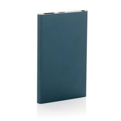 Powerbank 4000 mAh i resirkulert aluminium