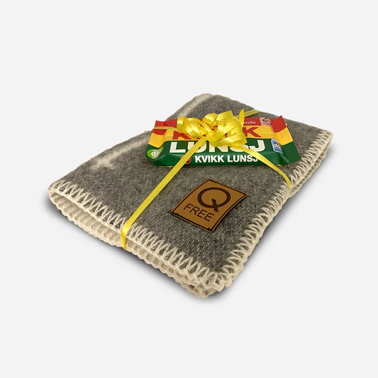 Sitteunderlag med logo