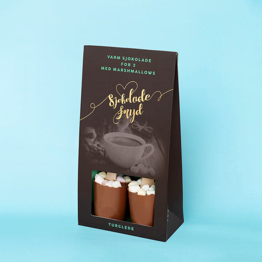 Turglede VARM SJOKOLADE med marshmallows
