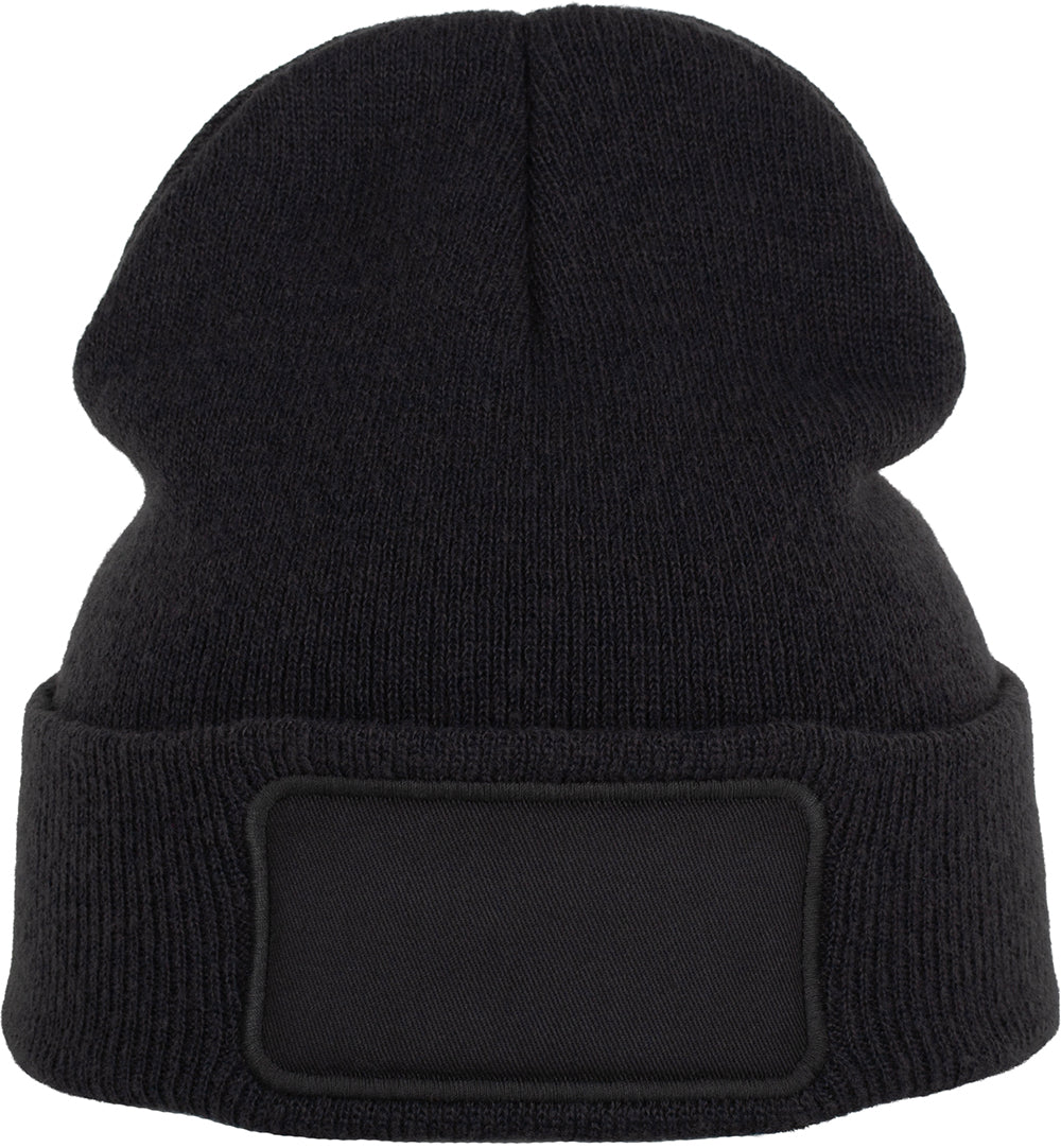 Lue med patch i resirkulert polyester