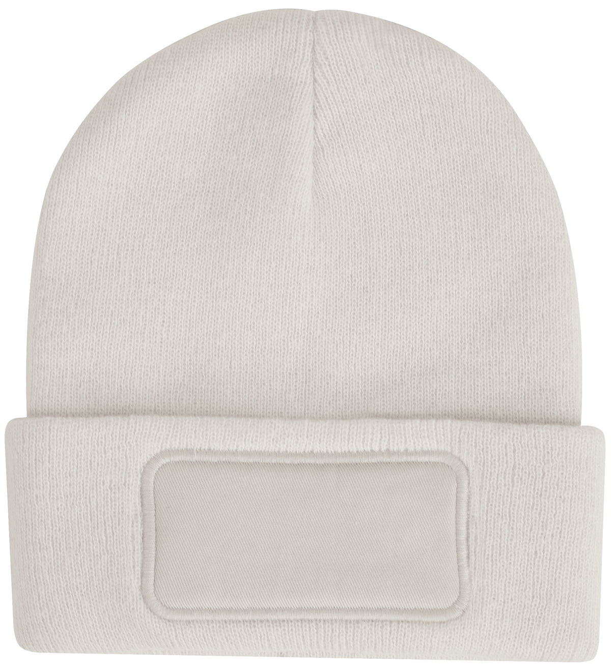 Lue med patch i resirkulert polyester