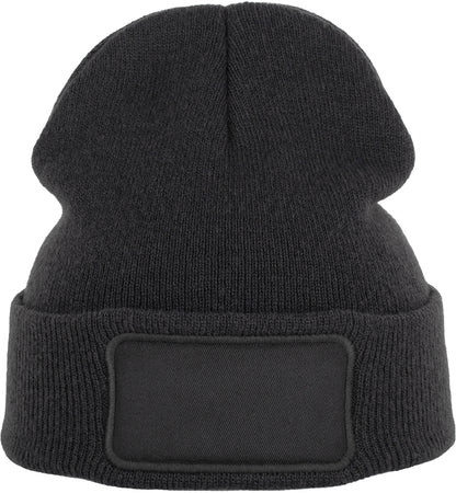 Lue med patch i resirkulert polyester