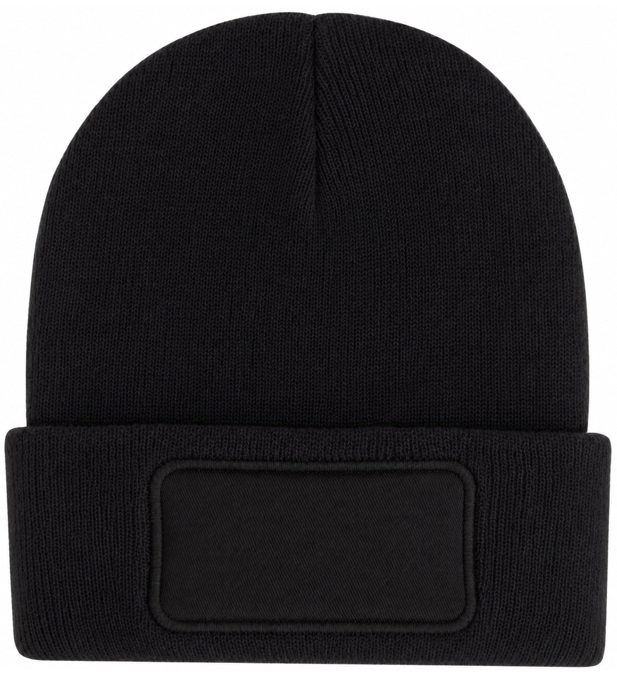 Lue med patch i resirkulert polyester